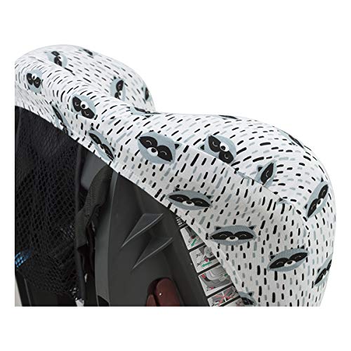 JANABEBE Funda Universal para Silla de Coche Grupo 1-2-3 Raccoon