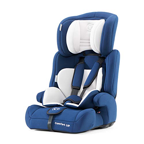 Kinderkraft Silla de Coche Ajustable COMFORT UP, Grupo 1/2/3, 9-36 kg, Azul