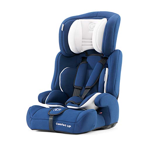 Kinderkraft Silla de Coche Ajustable COMFORT UP, Grupo 1/2/3, 9-36 kg, Azul