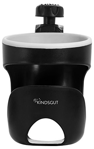 Kindsgut - Portabiberones para carritos de bebé (apto para vasos y latas de refrescos)