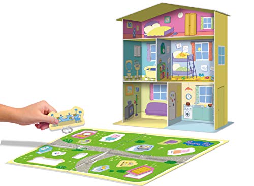 Lisciani Giochi – 77953 Juego para niños Peppa Pig, Casa Educativa