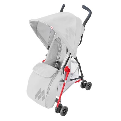 Maclaren Mark II - Saco universal, color plata