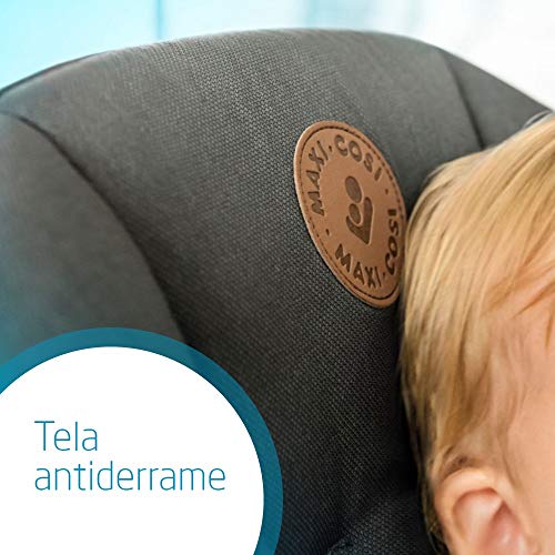 Maxi-Cosi Minla trona Evolutiva, reclinable y plegable, 6 en 1 trona convertible, silla para niños, trona portátil de viaje e Asiento Elevador, crece con el niño 0 meses - 7 años, essential blue