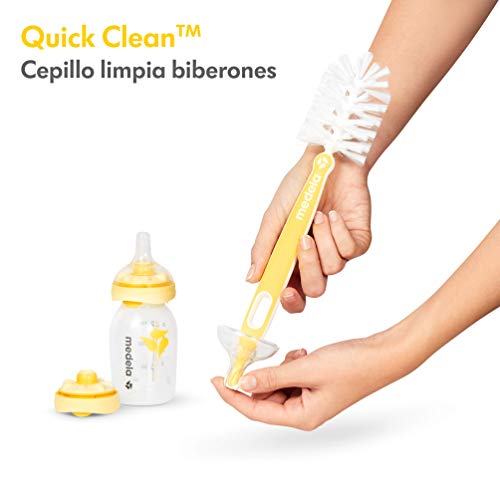 Medela Quick Clean Cepillo para biberones - Cepillo limpia biberones