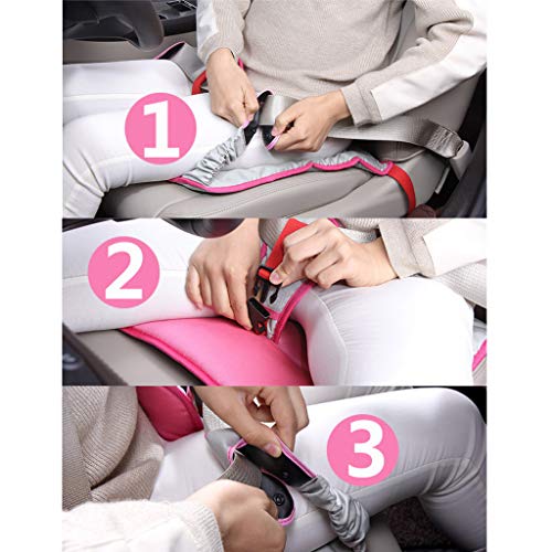 MM456 Cinturón de Seguridad para el Coche, para Mujeres Embarazadas, cinturón de Embarazo, cojín de Seguridad, Protege al bebé y a la Madre, Asiento Acolchado Ajustable y Soft Breathable