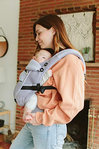 Mochila Portabebe Ergonómico Recien Nacido, Adapt Cool Air Mesh, Porta Bebes en Mochilas, Lilac Grey