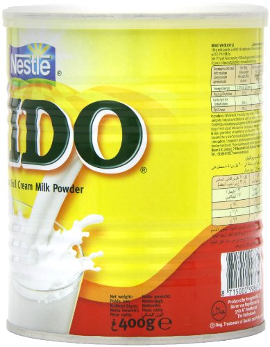 Nestlé nido leche en polvo, 400 g (Pack de 6)