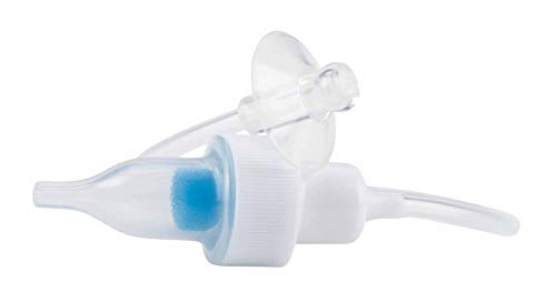 Nuby ID781 Aspirador Nasal con Filtros, Transparente