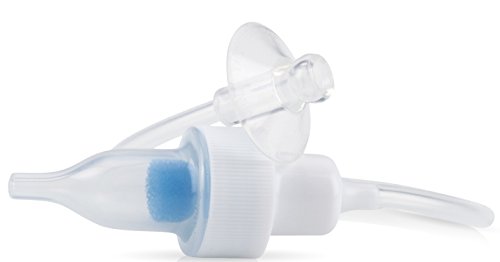 Nuby ID781 Aspirador Nasal con Filtros, Transparente