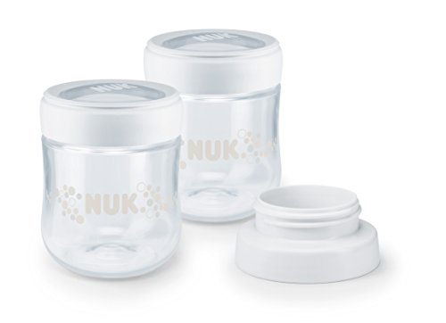 NUK 10252131 Nature Sense - Kit de lactancia con bomba para leche y botellas, color blanco