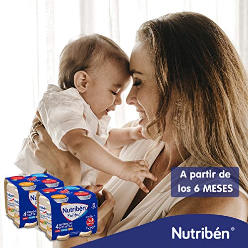 Nutribén - Packs De Potitos Variados (2X4 Uni.) 8 Unidades 1880 g