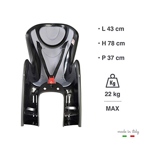 Ok Baby – Baby Shield – El asiento para niños trasero gris