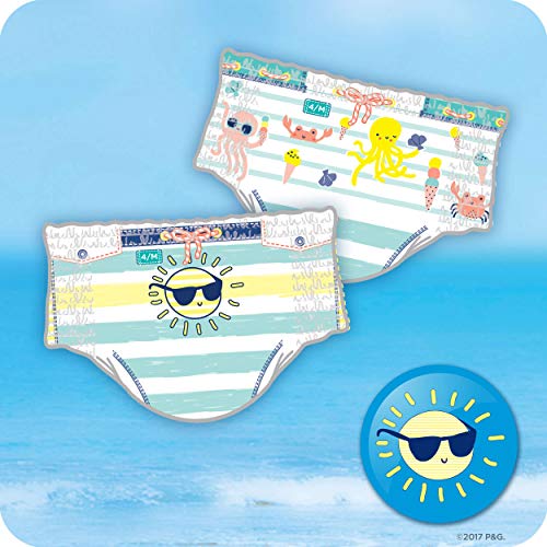 Pampers - Pantalones de baño Splasher, Tamaño del paquete 3-4, 96 pañales (8x 12 pañales)