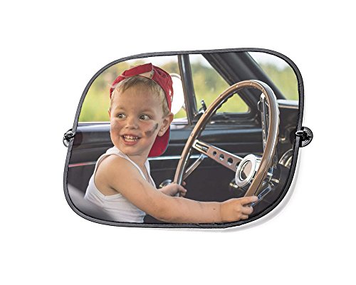 Parasol para coche personalizado con tu foto - pack de 2 unidades