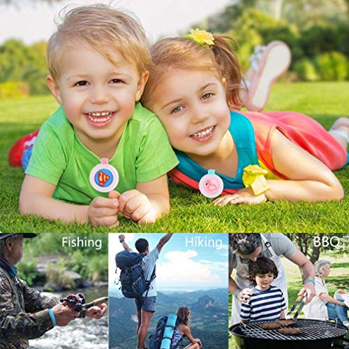 Pulseras Repelentes de Mosquitos Insectos para Niños y Adultos, Natural, Libre de Deet, Tambi Incluye, Proteccin Contra los Insectos de Hasta 60 days, Resistente al Agua