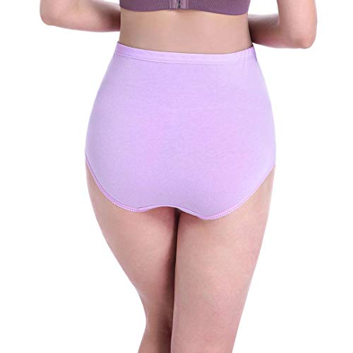 QinMM 7 pcs/Set Braguita de premamá para Embarazada,Bragas Dormir Mujer Soporte Abdominal, Faja de Maternidad Ropa Interior Seamless (XL)