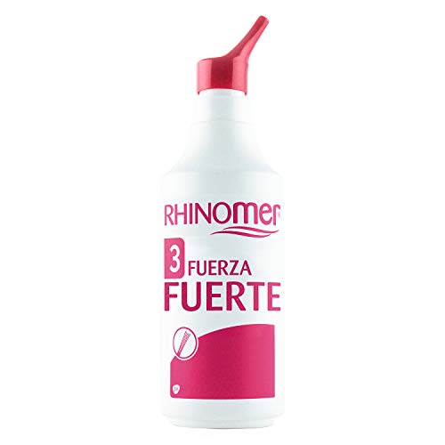 Rhinomer - Spray Nasal de Agua de Mar - Fuerza Media 3 - Para Adultos y Niños mayores de 6 años - 135 ml