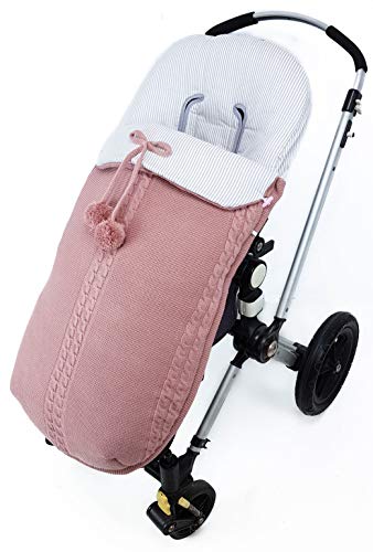 Saco silla de paseo universal. Varios modelos y colores disponinbles (Sophie Rosa/Gris)