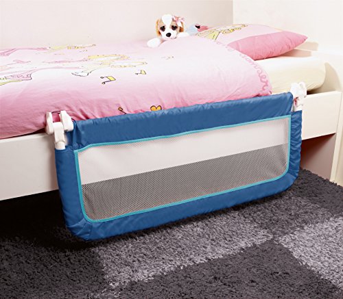 Safety 1st Barrera de cama portátil, Niños, Azul