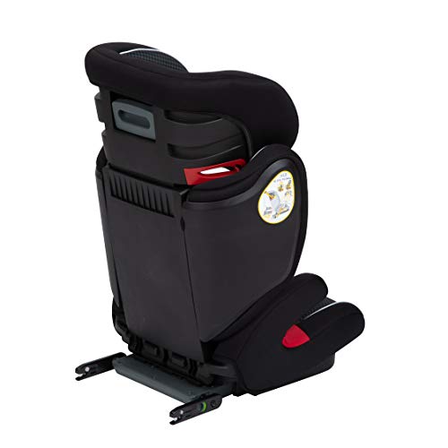 Safety 1st Road Fix Silla Coche Grupo 2 3 Isofix, crece con el niño 3-12 años (15-36 kg), Protección lateral segura, Ajuste fácil y seguro, color Pixel Black