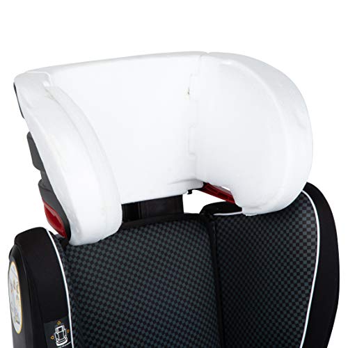 Safety 1st Road Fix Silla Coche Grupo 2 3 Isofix, crece con el niño 3-12 años (15-36 kg), Protección lateral segura, Ajuste fácil y seguro, color Pixel Black