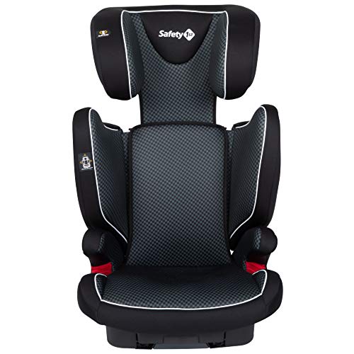 Safety 1st Road Fix Silla Coche Grupo 2 3 Isofix, crece con el niño 3-12 años (15-36 kg), Protección lateral segura, Ajuste fácil y seguro, color Pixel Black