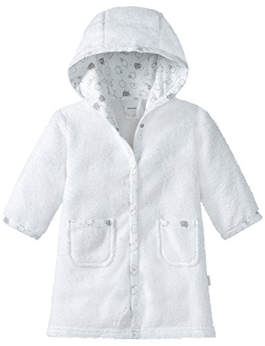 Schiesser Baby Bademantel Bata, Blanco (Weiss 100), 24 Meses Unisex bebé