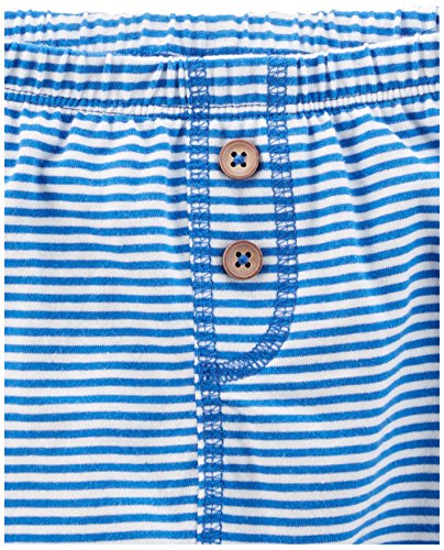 Simple Joys by Carter's pantalón para bebé, paquete de 4 ,Navy/Stripes/Gray ,Bebé prematuro