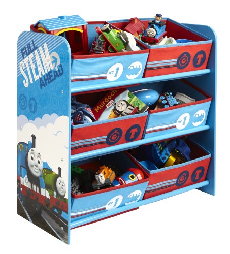 Thomas & Friends Worlds Apart - Organizador de Juguetes con 6 cajones, diseño de Tomás, la Locomotora