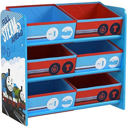 Thomas & Friends Worlds Apart - Organizador de Juguetes con 6 cajones, diseño de Tomás, la Locomotora