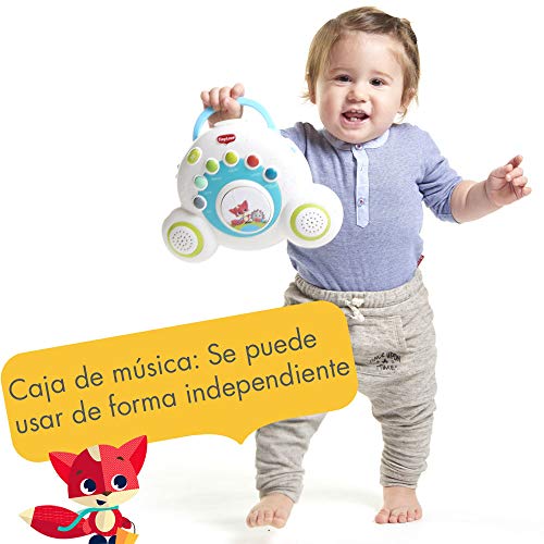 Tiny Love Soothe'n Groove Carrusel musical bebé, Movil cuna bebé se convierte en caja musical independiente, 40 minutos de musica 18 melodias, Meadow Days