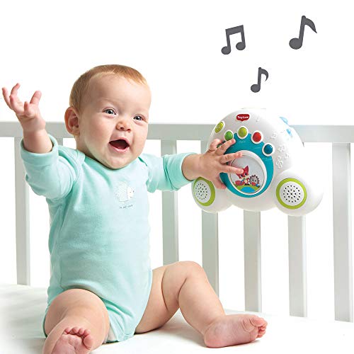 Tiny Love Soothe'n Groove Carrusel musical bebé, Movil cuna bebé se convierte en caja musical independiente, 40 minutos de musica 18 melodias, Meadow Days