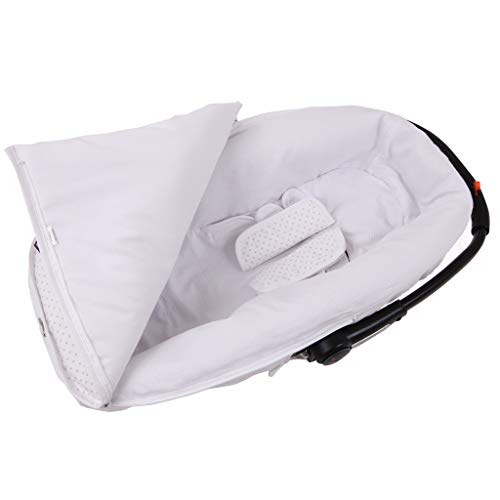 Tititnins® Saco Capazo Jane Matrix Light 2 KUKU BLCO GR.Pique Blanco/Blanco