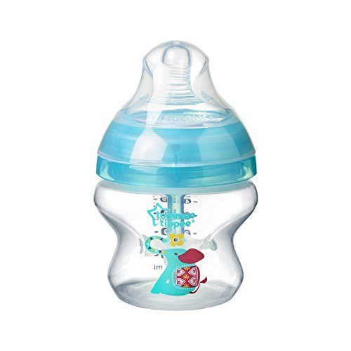 Tommee Tippee Biberón Anti-cólicos Avanzado, 150 ml decorado