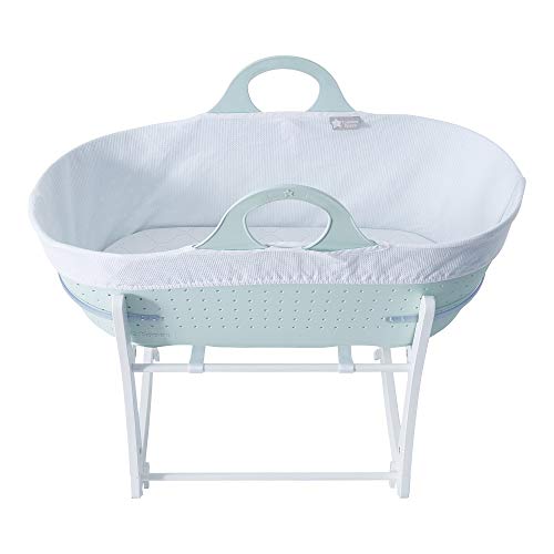 Tommee Tippee Cuna Moisés para bebé Sleepee y base, verde