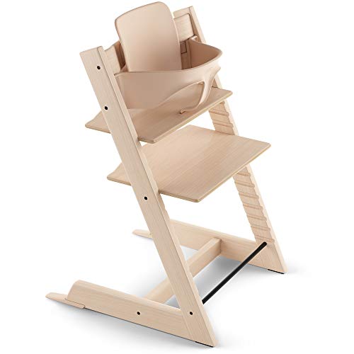 TRIPP TRAPP® Baby Set para niños a partir de los 6 meses │ Accesorio de bebé para la silla evolutiva de STOKKE® │ Respaldo ergonómico │ Color: Natural