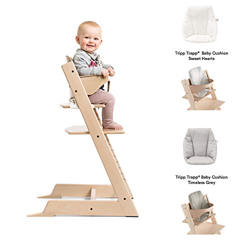 TRIPP TRAPP® Baby Set para niños a partir de los 6 meses │ Accesorio de bebé para la silla evolutiva de STOKKE® │ Respaldo ergonómico │ Color: Natural