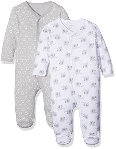 Twins Body Love Bebé, pack de 2, Multicolor (Light Grey 142), 80