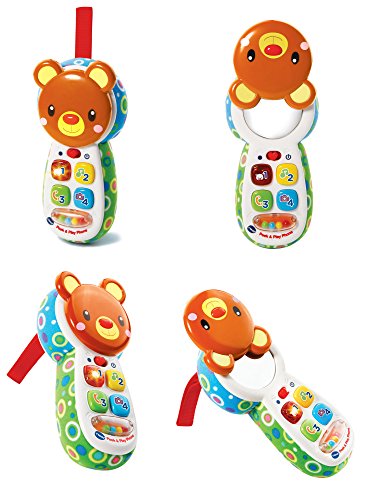 VTech 502703 "Peek y Play Teléfono Juguete