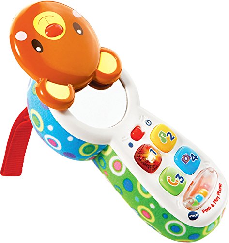 VTech 502703 "Peek y Play Teléfono Juguete