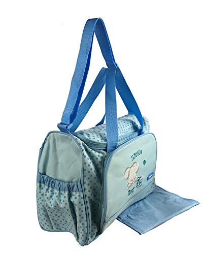 XXL 3 tlg bebé Colour azul claro bolsa cambiador con accesorios bolsa de bolsa para pañales sucios bebé de viaje selección de colour