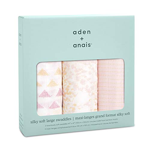 Aden + Anais Primrose Birch - Pack de 3 muselinas