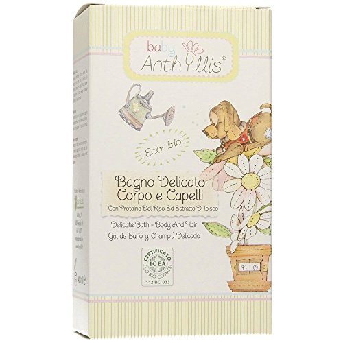 Baby Anthyllis Gel de Baño y Champú Delicado Baby Eco - 400 ml