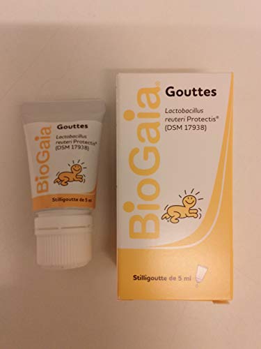 Biogaia - Solución probiótica vía oral con dosificador de gotas para niño 5 ml