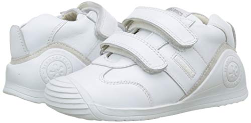 Biomecanics 151157, Zapatos de primeros pasos Unisex Bebés, Blanco (Sauvage), 18 EU