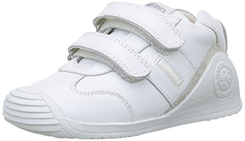 Biomecanics 151157, Zapatos de primeros pasos Unisex Bebés, Blanco (Sauvage), 19 EU