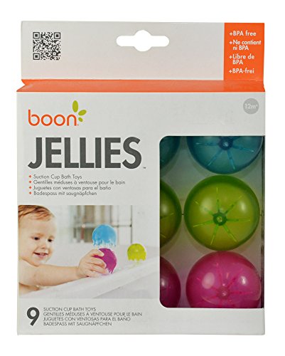 Boon - Bolas de gelatina para el baño con ventosa