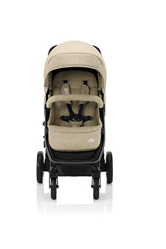 Britax Römer Cochecito de Bebe 3 en 1 Nacimiento - 4 años, hasta 22kg, B-AGILE M, Linen Beige