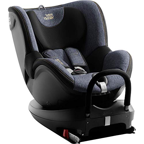 Britax Römer Silla de coche Nacimiento - 4 años, hasta 18 kg, DUALFIX2 R, ISOFIX, Grupo 0+/1, Blue Marble