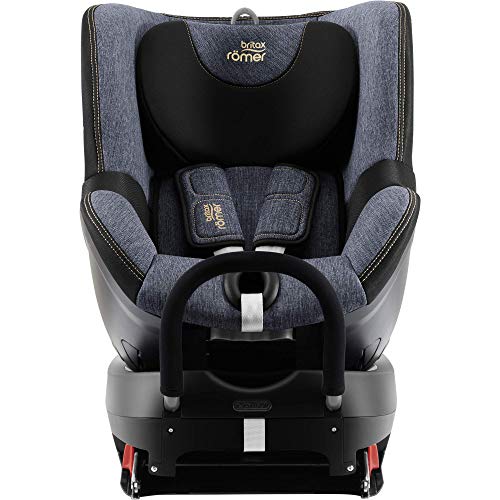 Britax Römer Silla de coche Nacimiento - 4 años, hasta 18 kg, DUALFIX2 R, ISOFIX, Grupo 0+/1, Blue Marble